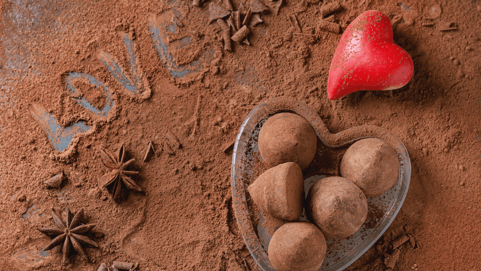 Raw cacao beans and chocolate, the heart-healthy superfood.