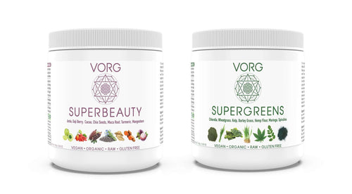 Daily Detox SUPERGREENS for Cleansing, Radiance-Boosting SUPERBEAUTY for Glowing Skin